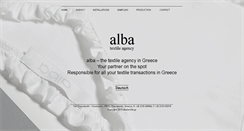 Desktop Screenshot of albatextile.gr